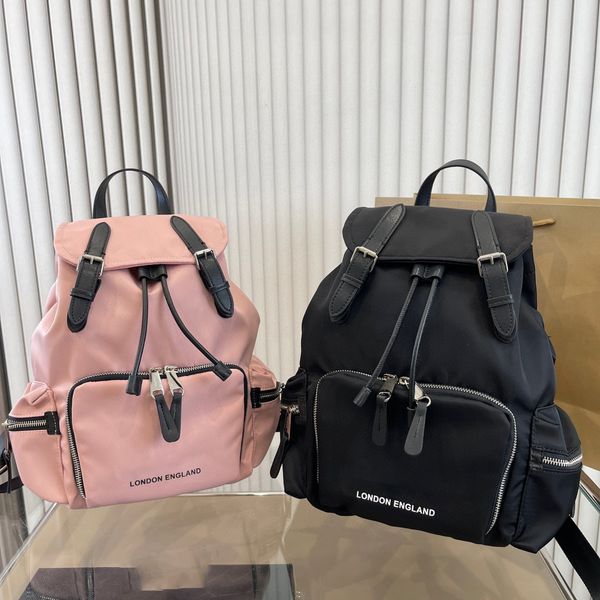 

style famous designer fashion canvas backpack men's casual travel bag women's outdoor hiking bag multi-pocket shoulder bag cross-b
