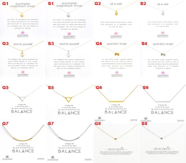 

dogeared fashion choker necklaces with white card gold silver plated pendant necklace 49 designs in silver gold2018359