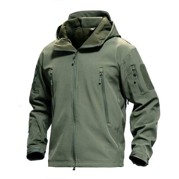 

men's jackets outdoor waterproof softshell jacket men hunting windbreaker hiking coat camping fishing tactical jacket military clothes, Black;brown