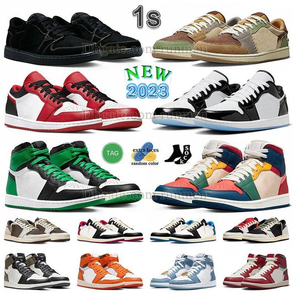 

jumpman 1 low basketball shoes travis 1s reverse mocha black phantom zion williamson voodoo fragment cactus jack high chicago laney j1 mens
