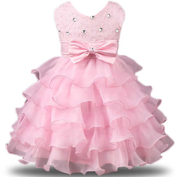 

girl's dresses 2019 new brand girl summer 3-8 years floral baby girls vestidos 6 colors wedding party clothes y2303, Red;yellow