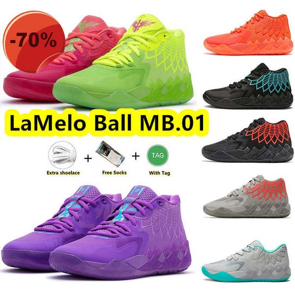 

basketball og shoes lamelo ball 1 mb.01 men basketball shoes rick and morty rock ridge red queen city not from here lo ufo buzz city black
