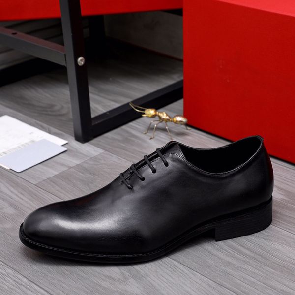 

2023 mens party dress shoes fashion business casual loafers male brand designer comfortable jogging walking flats size 38-44, Black