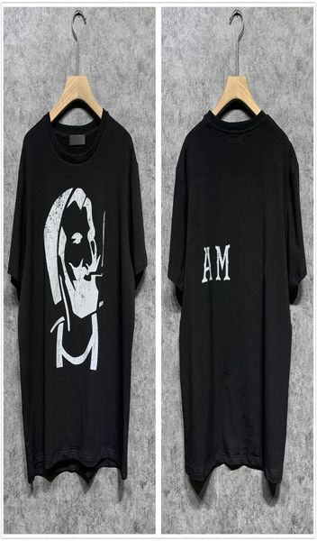 

men tshirts designer clothes t shirt cashew flower pentagram graphic tee tassel letters oversized fit tshirt eagle smudged soarin7338272, White;black
