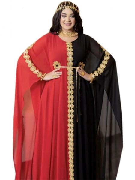 

ethnic clothing african dresses for women vetement femme dashiki abaya print maxi dress autumn africa clothes ankara 230324, Red
