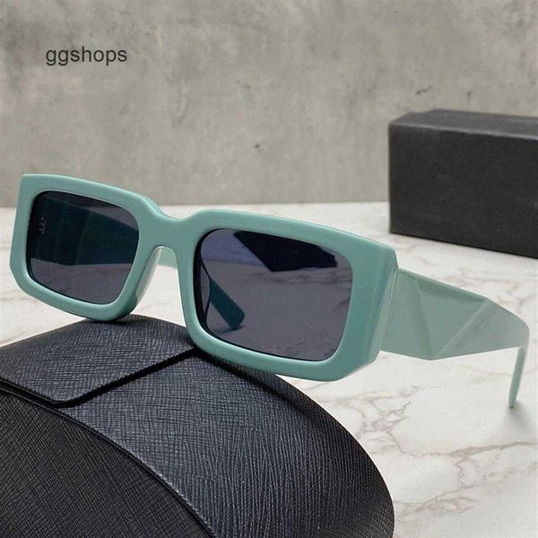 

mens and womens new sunglasses spr06ys designer green sunglasses fashion trend square frame outdoor driving travel uv400 with box213s, White;black