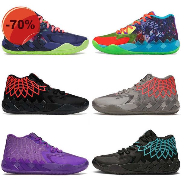 

athletic og shoes lamelo ball basketball shoes mb.01 galaxy be you black blast mens sneakers trainers sports