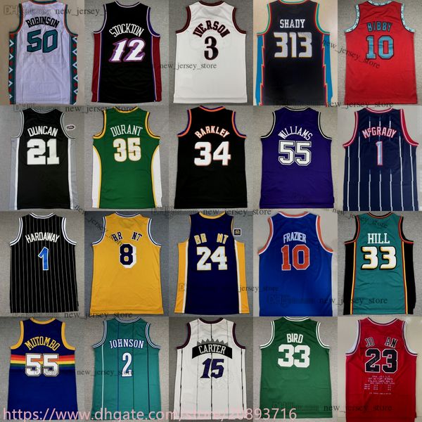 

mitchell and ness basketball vince carter jersey retro karl malone tracy mcgrady gary payton dennis rodman steve nash allen iverson carmelo, Black;red