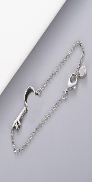 

new fashion couple bracelet creative retro keychain bracelet silver plated material bracelet jewelry supply5110430, Golden;silver