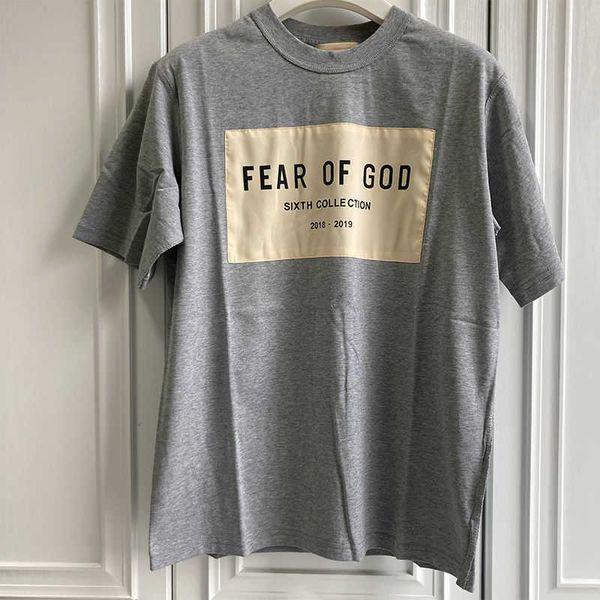 

fog t shirt mens essentialls designer tees ess women tshirts fg main line patch short sleeve tee, White;black