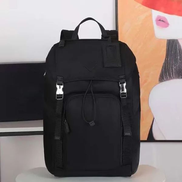 

designer backpacks women's men's backpack large capacity satchels p letter printing outdoors travel schoolbags classic knapsack 45