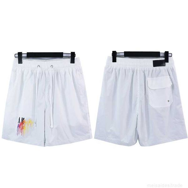 

designer fashion maker the correct version of the rabbit's mairi style drip tassels printed loose casual men's sports pantsycax, White;black