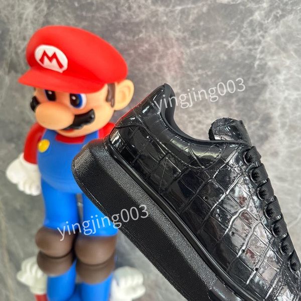 

luxury designer shoes classic vintage men women trainers designers sneakers leather sneakers xsd221115, Black