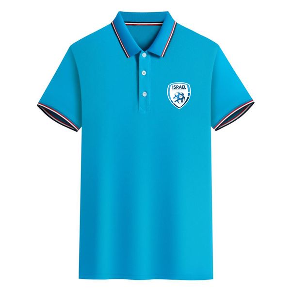 

israels mens polos sports soccer polo shirts men short sleeve football training poloshirts summer fashion casual business asian size s-6xl, White;black