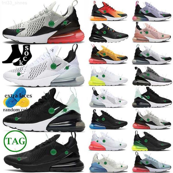 

designer 270 running shoes sneakers for mens women 270s sneakers triple black flash crimson igloo white be true barely rose light bone 1c79