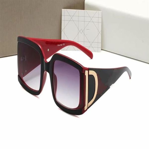 

popular designer sunglasses 0083 square summer style for women adumbral goggle uv400 lens mixed color with original bo246o, White;black