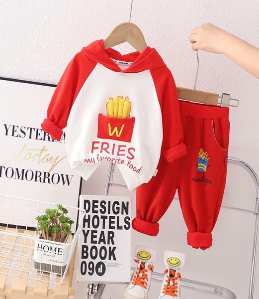 

children clothing boys sets tracksuit autumn kids baby girls clothes casual cotton sprot suit costume 05years4282175, White