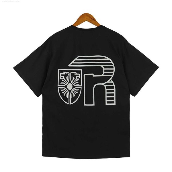 

designer oversize plus cloth rhude early new printed short sleeved tshirt for men and womenh2qf, White
