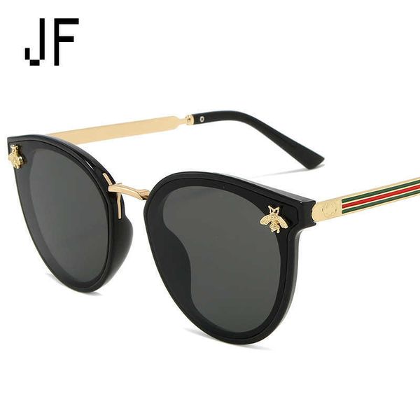 

2022 new g family little bee women's sunglasses advanced sense fashion delicate personality ins, White;black