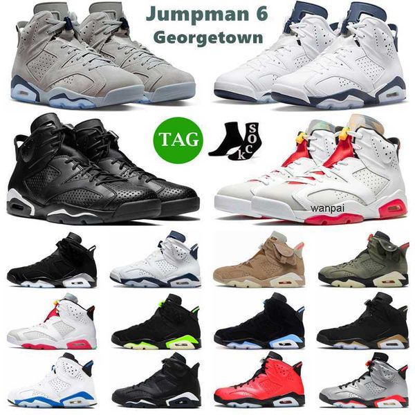 

jumpman 6 basketball shoes men women 6s georgetown metallic silver british khaki electric green black cat dmp men trainer sport sneaker jord