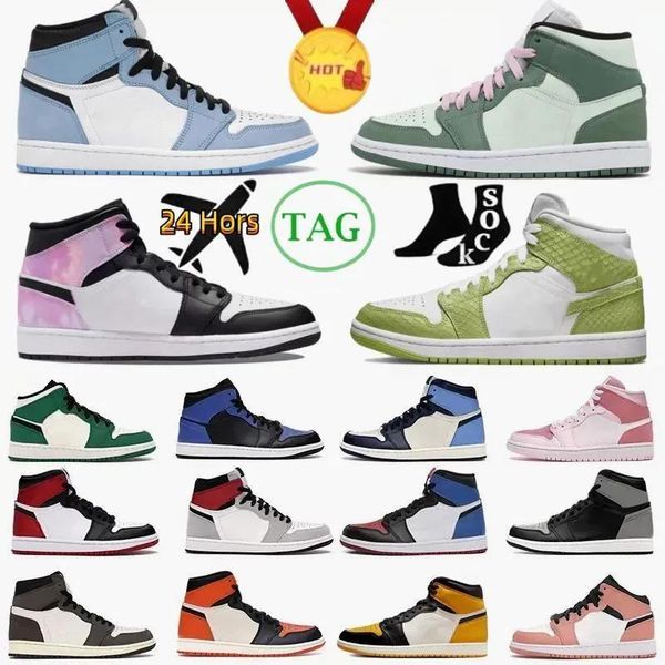 

jumpman 1s basketball shoes 1 mid dark mocha hyper royal university blue fearless obsidian unc banned bred toe chicago balvin outdoor sport