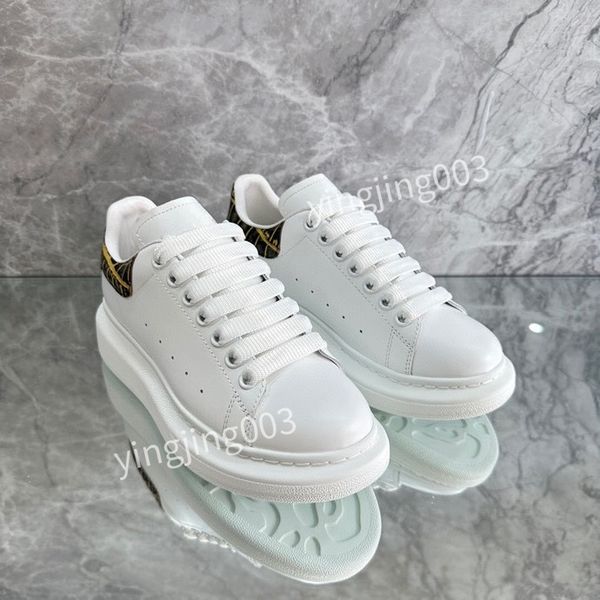 

2023 new sneakers shoes women men genuine leather woman casual shoe, Black