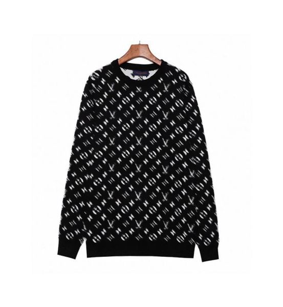 

mens sweaters fashion men039s casual round long sleeve sweater men women letter printing sweaters1132090, White;black