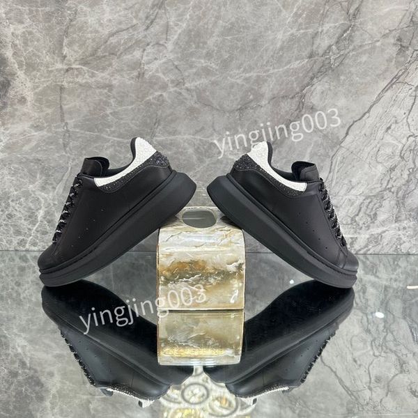 

2023 new luxury mens women casual shoes sneakers leather comfort outdoor trainers low men's casual walking xsd221116, Black