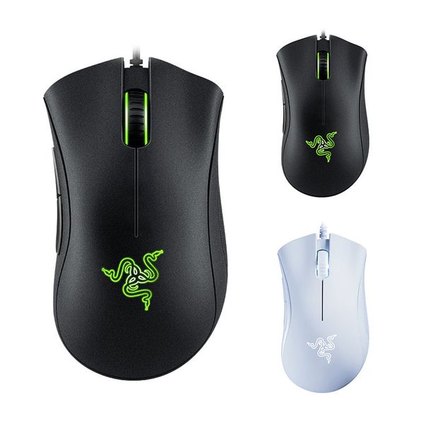 

razer deathadder essential wired gaming mouse 5 hyperesponse buttons 6400 dpi optical mouse