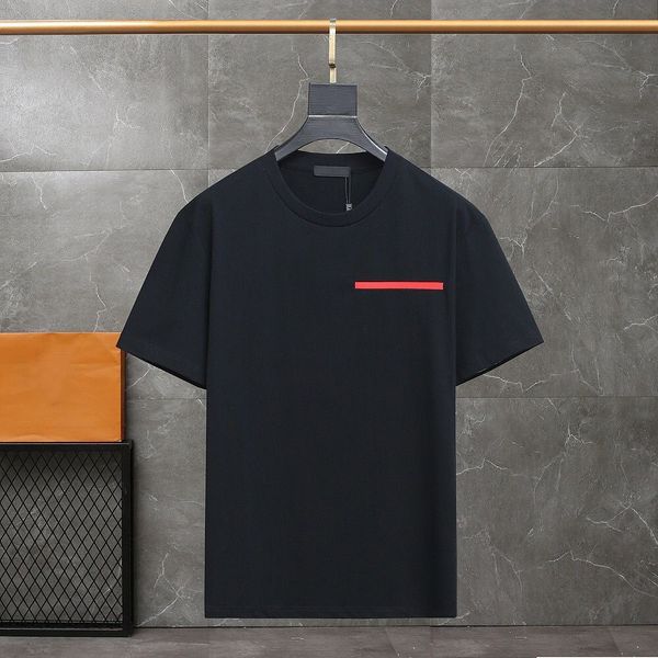 

pra designer brands tshirt fashion casual mens tshirts couple shirts womens short sleeve cotton tshirt tees letter print shirts plus size s, White;black