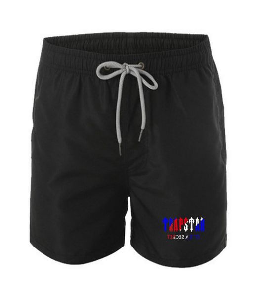 

mens designer brand trapstar water sports shorts summer print men surf beach shorts mesh lining swimwear 2022 fashion bermuda shor2822166, White;black