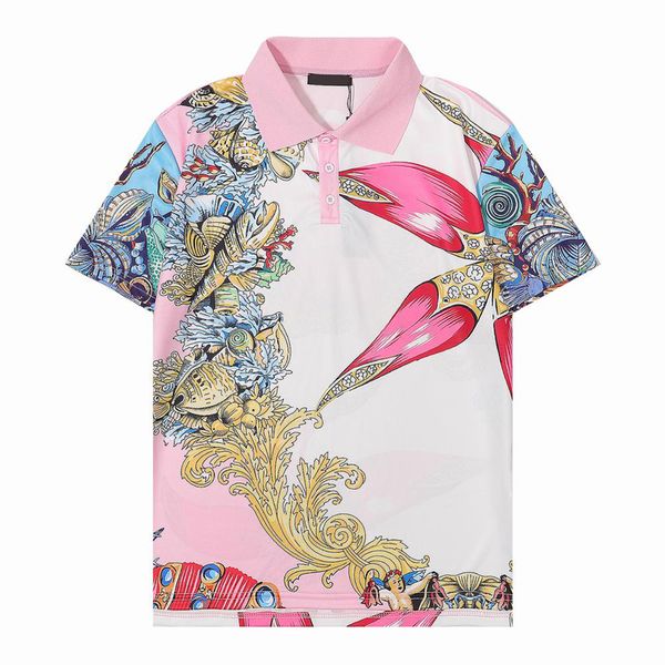 

plus 3xl size multi embroidery polo shirts man fashion design ribbed sleeves split hem stretch polos mal, White;black