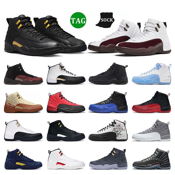 

2023 for men basketball shoes 12s jumpman 12 sports sneakers a ma maniere black reverse taxi utility flu game the master twist outdoor mens