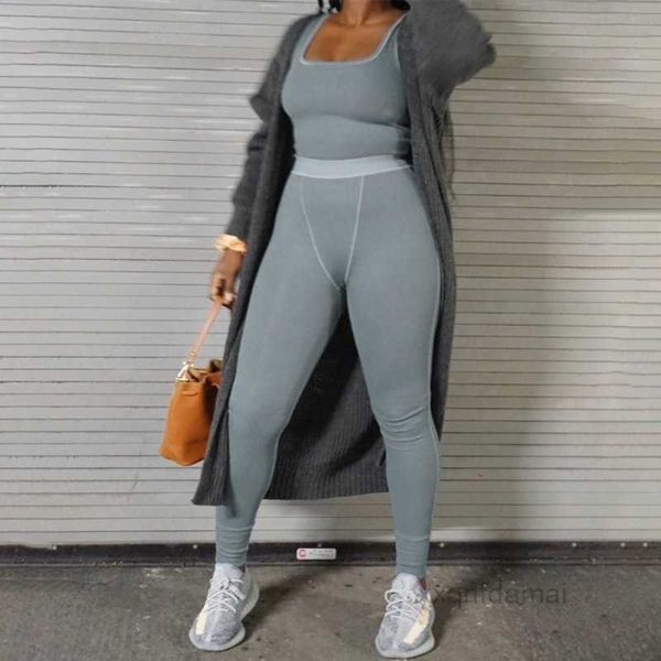 

2023yoga outfit tights leggings sports women fitness high waist pants running tight stretch gym clothing female summer workout skim jj0x pfa, Gray