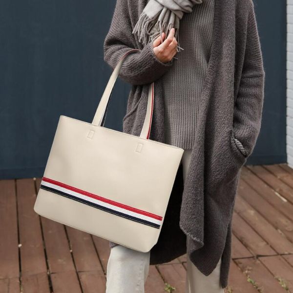 

fashion shoulder bag versatile tote bag large capacity 2-piece outdoor handbag