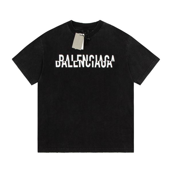 

summer mens t shirts designer casual man womens tees with letters print short sleeves sell luxury men hip hop fashion clothes paris, White;black