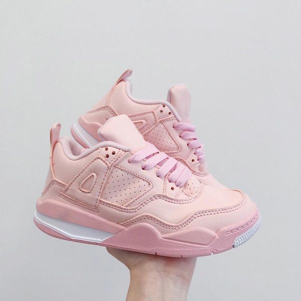 

2023 calssic rainbow kids shoes for boys girls baby children 005 white blue grey casual sneakers size 22-35, Black