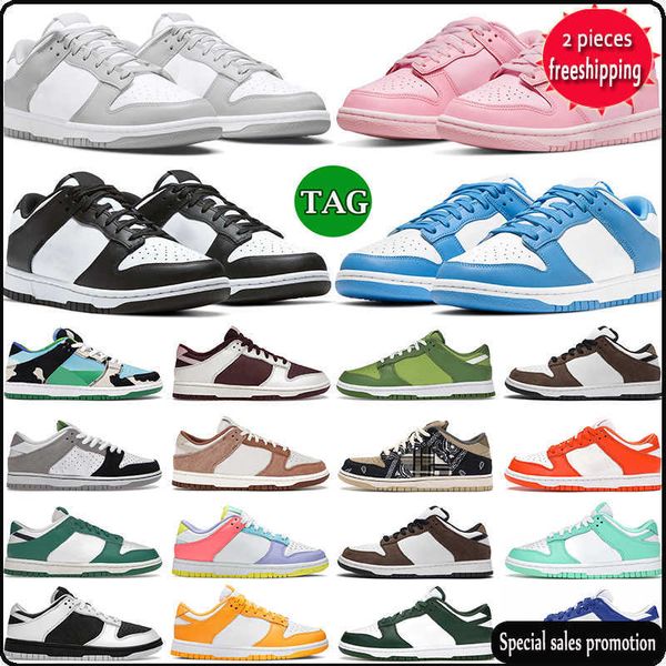 

ok 2023 men women shoes lows sneakers panda white black triple pink unc grey fog syracuse university blue valentines day medium olive mens t