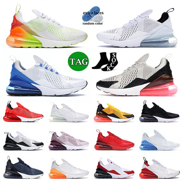 

2023 arrival 270 sports running shoes 270s cushion white gradients p blue light bone university red tiger barely rose anthracite navy sneake