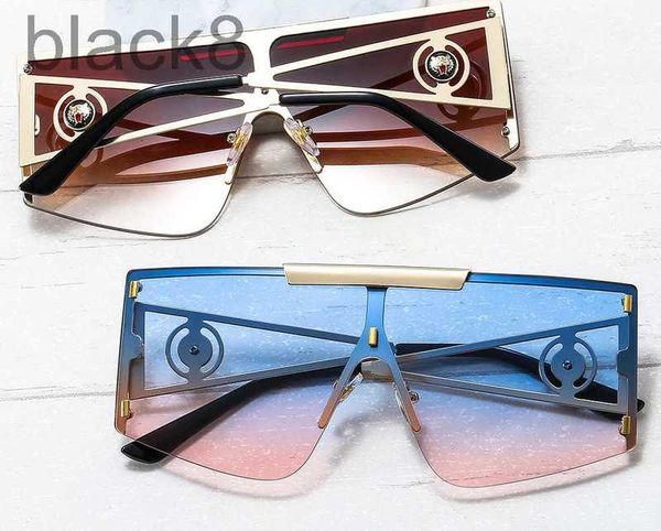 

sunglasses designer new fashion sunglasses for men and women personalized metal tiger head ocean glasses yofb, White;black