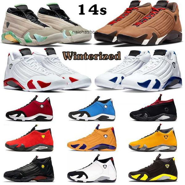 

14s jumpman for men basketball shoes 14 fortune winterized gym red lipstick hyper royal blue candy cane anthracite thunder dmp mens trainers