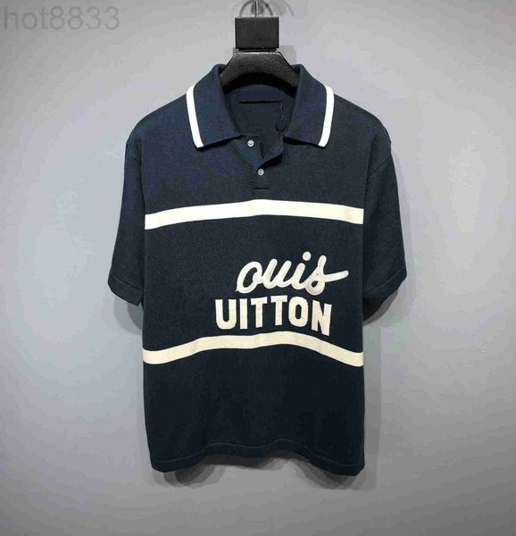 

men's plus tees & polos designer round t-shirt size neck embroidered and printed polar style summer wear with street pure cotton 2l88, Black;brown