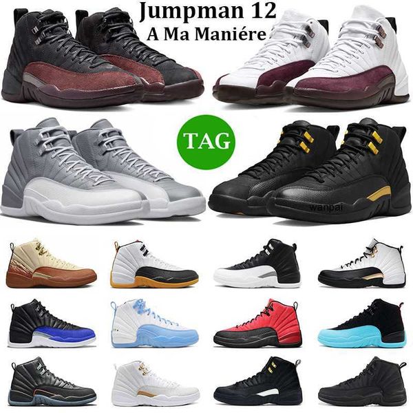 

2023 jumpman 12 mens basketball shoes men women 12s dark concord university gold flu game ovo black royalty taxi floral twist trainers sport