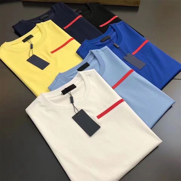 

man designers summer men's t shirt tshirts polo pullover sweatshirts high fashion tees casual man spring crew neck lettered short sleev, White;black