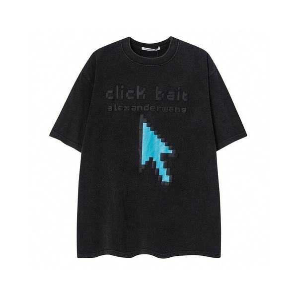 

men's plus tees & polos round neck embroidered and printed polar style summer wear with street pure cotton 1wrg, Black;brown