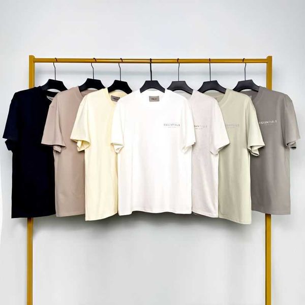 

fog t shirt mens essentialls designer tees ess women tshirts fg letter print short sleeve high fashion couple summer cotton t-shirt, White;black
