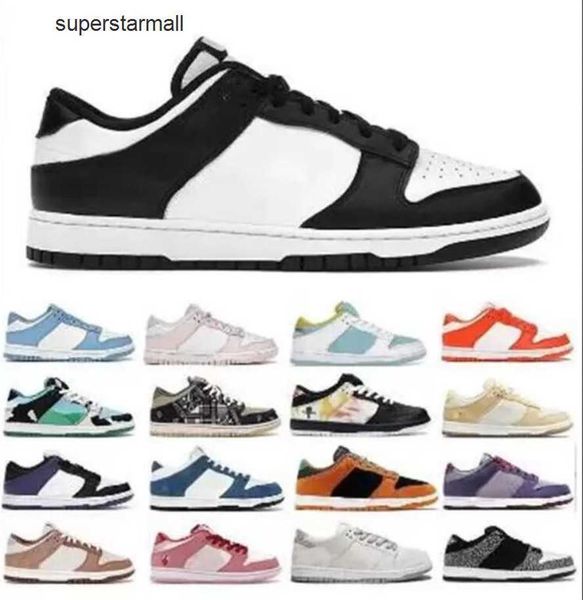 

2023 running shoes mens womens dunks with lows casual new turbo green strange love panda pink pigeon valentines day team, Black