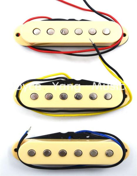 

1 set of 3pcs cream 485052mm single coil pickups for fender stratsq electric guitar pickups6878656