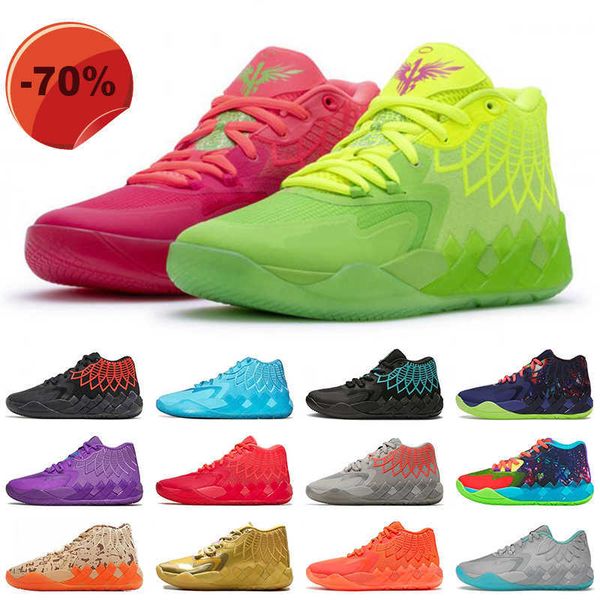 

basketball og shoes with box lamelos ball mb.01 2022 basketball shoes mens trainers galaxy beige queen buzz city rick and morty sky blue bla