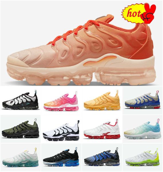 

dhgate nb 2023 air vapores max plus tn running shoes mens women terrascape all black griffey reflective grey white blue orange gradients sin